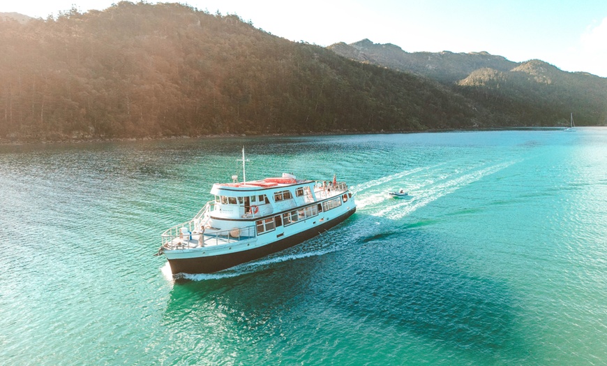 Image 1: Set Sail for Adventure: Whitehaven Beach Ferry Ticket!
