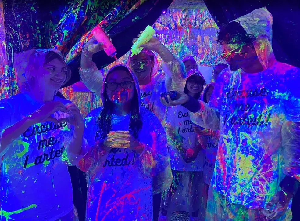 Splatter Paint Experience at The PaintGround