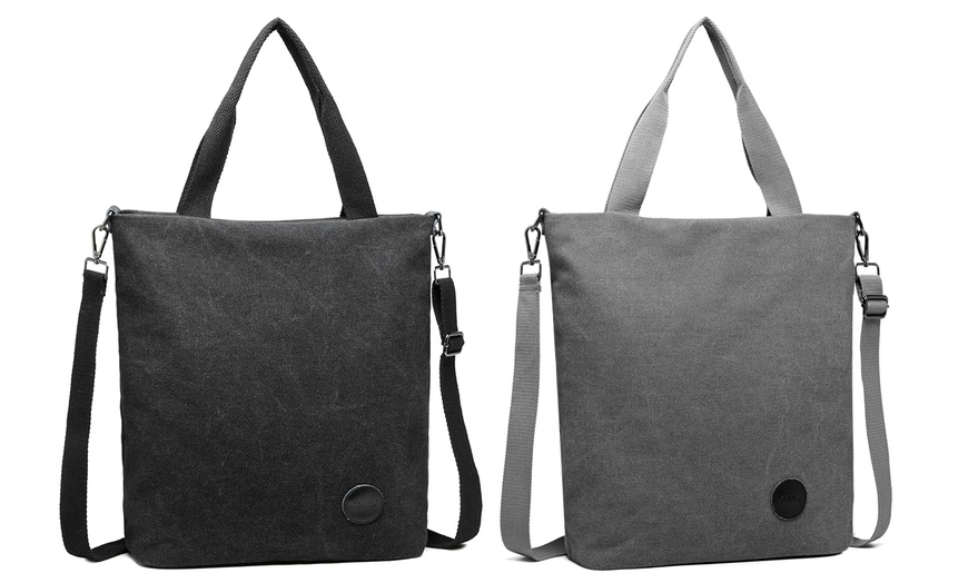 Image 1: Kono Large Canvas Bag