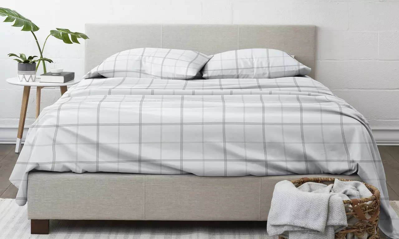 Home Collection Premium 4 Piece Ultra Soft Flannel Bed Sheet Set