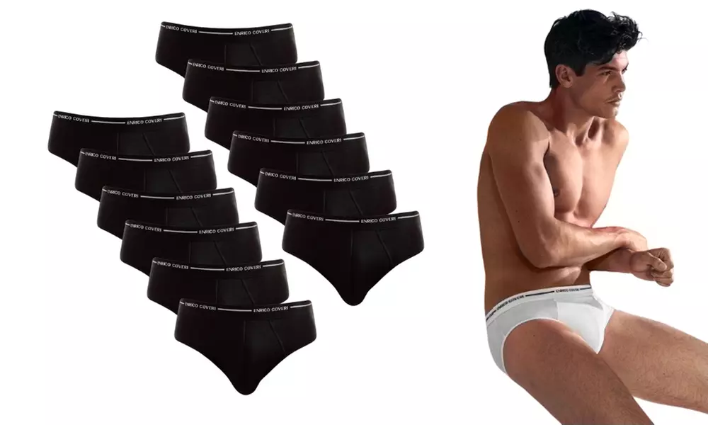 6, 12 o 18 slip da uomo Enrico Coveri