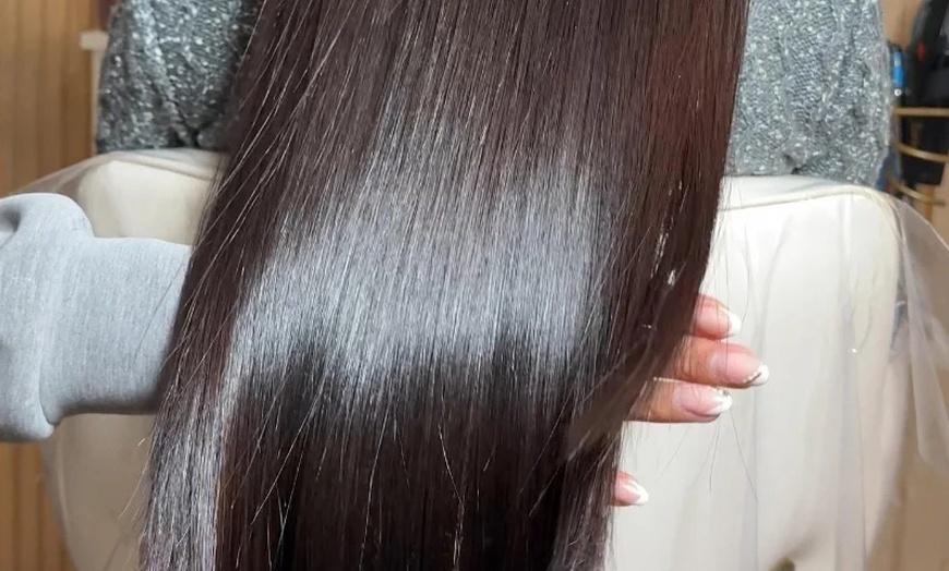 Image 5: Alisado de keratina orgánica con lavado, corte de puntas y peinado 