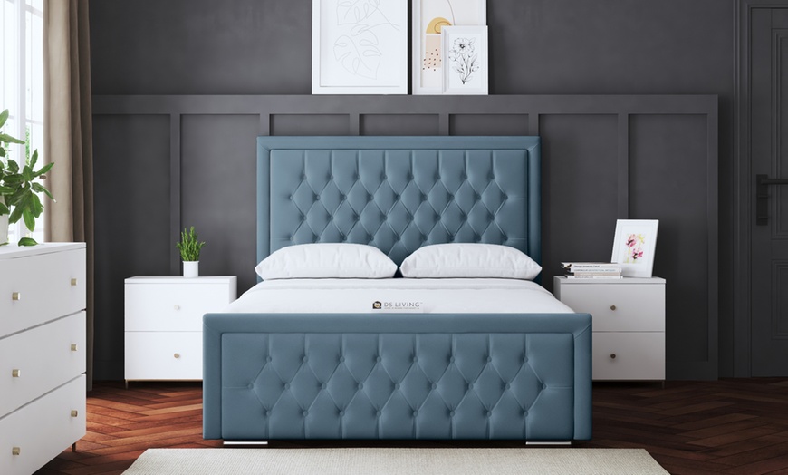 Image 13: DS Living Allegra Upholstered Bed