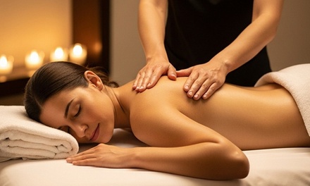 Pampering package 60 Minute Swedish Massage   + Hot Stones + Aroma therapy + Feet Sea Salt Scrubbing - J's Lotus H2o Spa