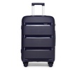 Image 21: Kono 24-Inch Colourful PP Hardshell Suitcase with TSA Lock