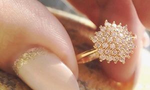 Gold Filled Cluster Ring 