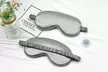 Double-sided Satin Silky travel Sleep Eye Mask Cover Padded Blindfold Smooth - Second Medium