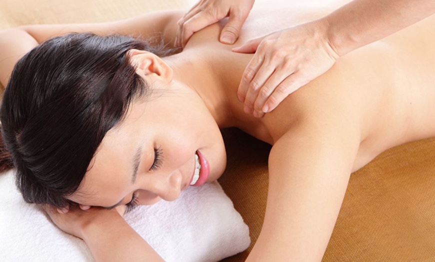 Image 2: Relax and Revitalize: One-Hour Full Body Massage with Angel Therapy