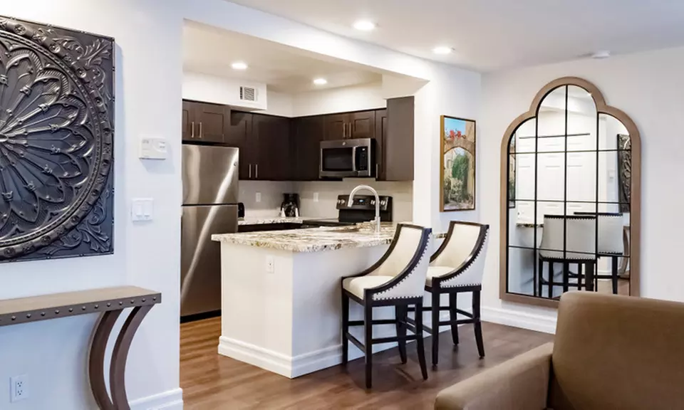 Spacious suites minutes from the Strip and downtown Vegas