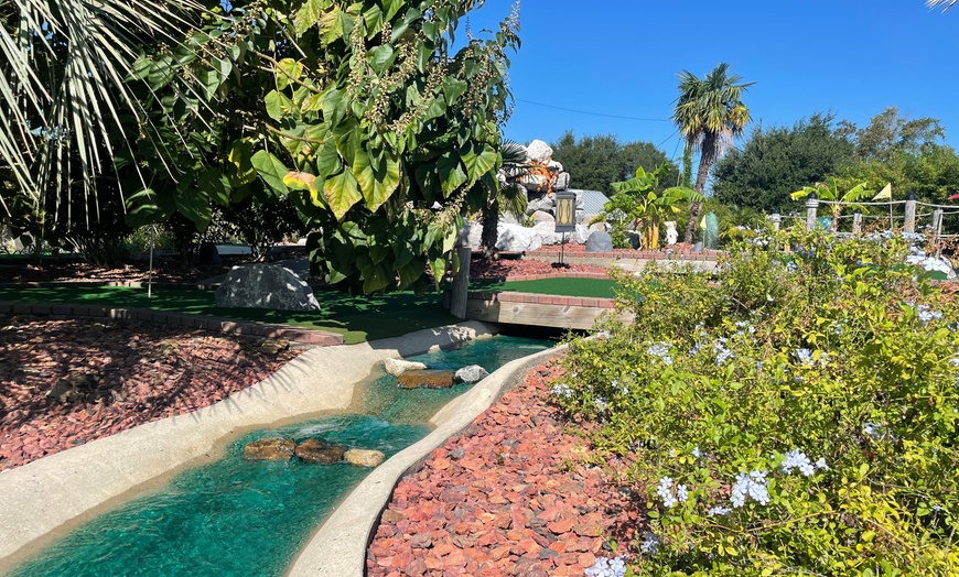 Image 3: Swing into Fun: 18-Hole Round of Mini Golf with Sodas and Ice Cream