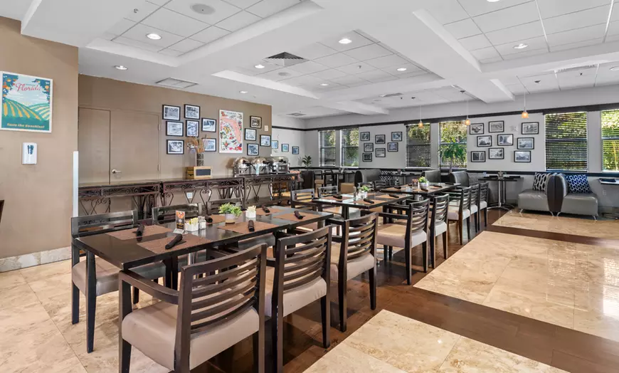 Business center and meeting rooms