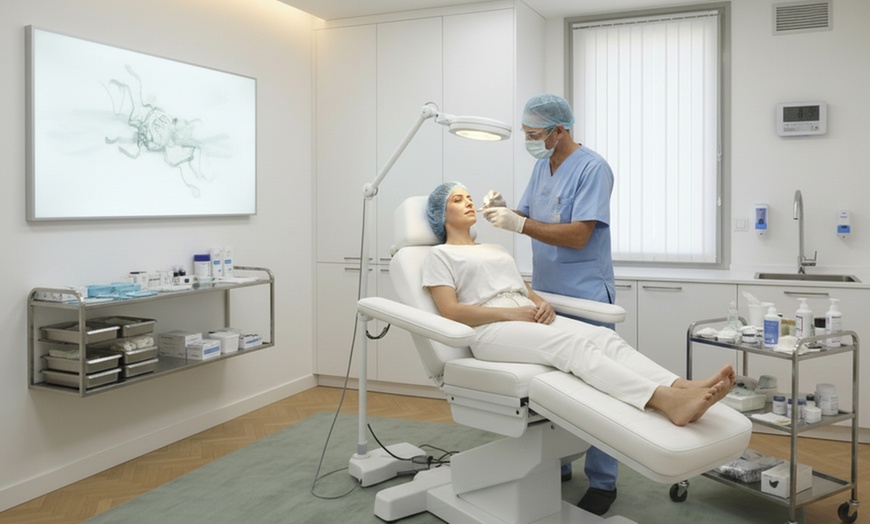 Image 1: Tratamiento de relleno facial en la clínica D Angelo medicina estética