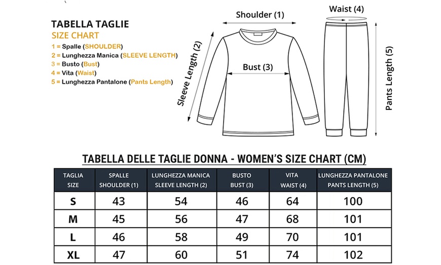 Image 4: Pyjama Hollywood Milano pour homme ou femme