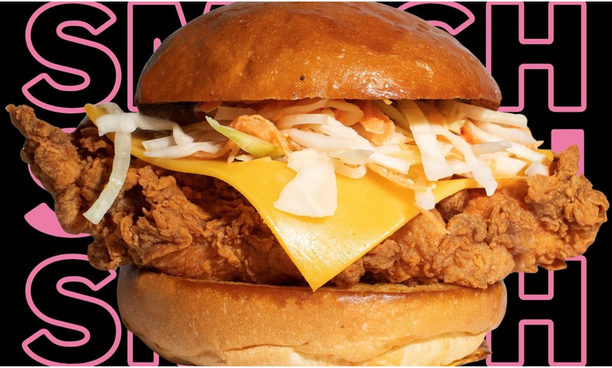 Image 6: Menú Burguer con entrante, hamburguesa, postre y bebida