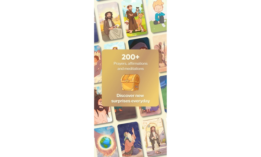 Image 8: 94% off 1 Month of Theo Pray and Meditation App