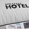 Image 38: 100% Cotton Five Star Hotel Pillow 2 Pack Set