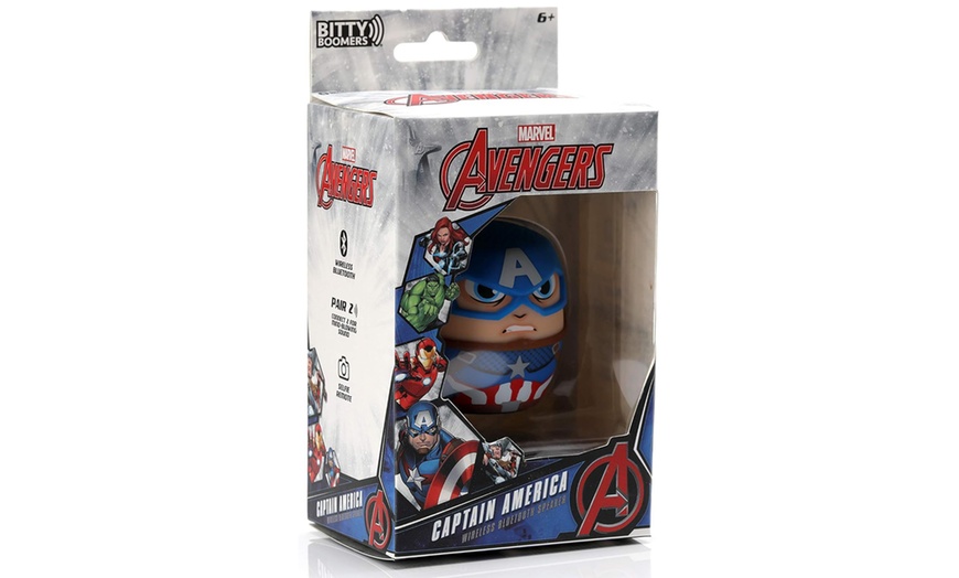 Image 5: Marvel Captain America Bitty Boomer Mini Bluetooth Speaker