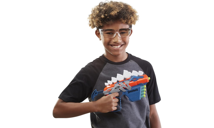Image 3: NERF DinoSquad Stegosmash Dart Blaster 