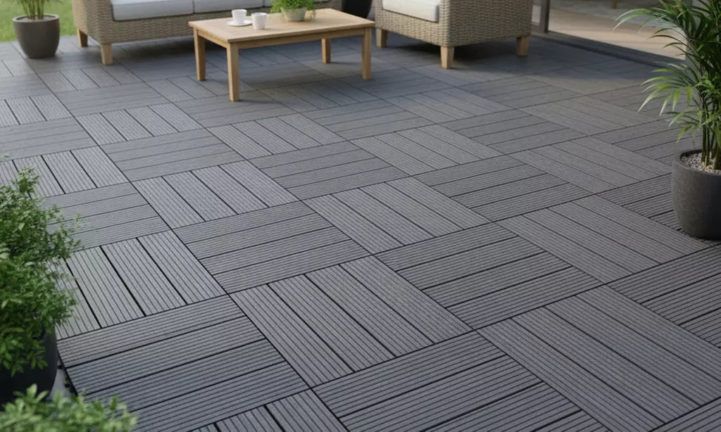 Dalles de jardin d'aménagement extérieur