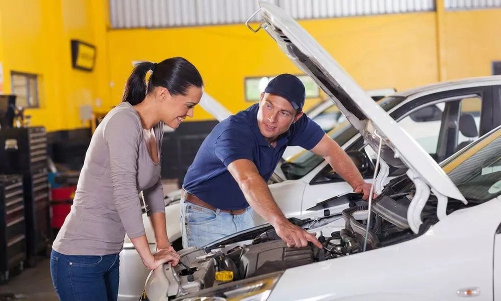 Synthetic Oil Change with Oil Filter Replacement at Valvoline Express Care (Up to 20% Off)