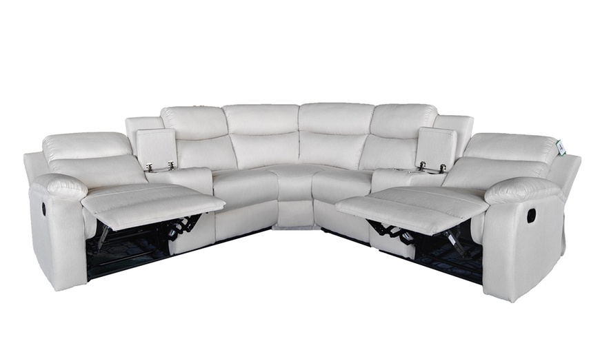 Image 12: Ravello Five Seater Recliner Sofa