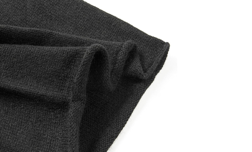 Image 12: 1 oder 2x Unisex-Beanie aus 100 % Wolle