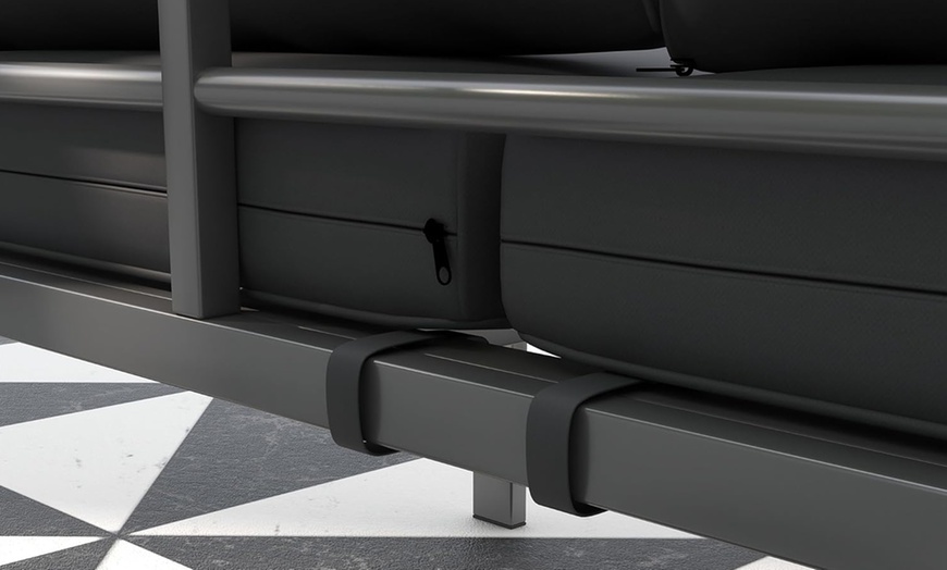 Image 5: Outsunny Outdoor Bench, Picnic, Wooden or Aluminium