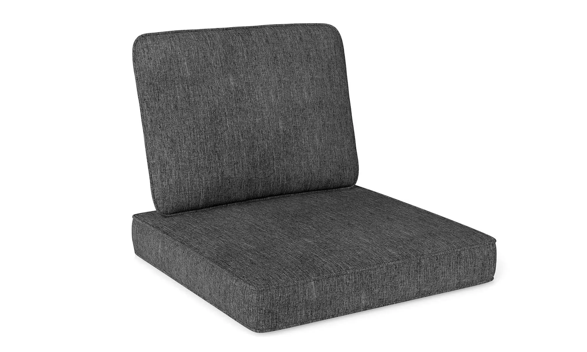Costway Two-Pack Seat Cushion and Back Pillow with Removable Covers