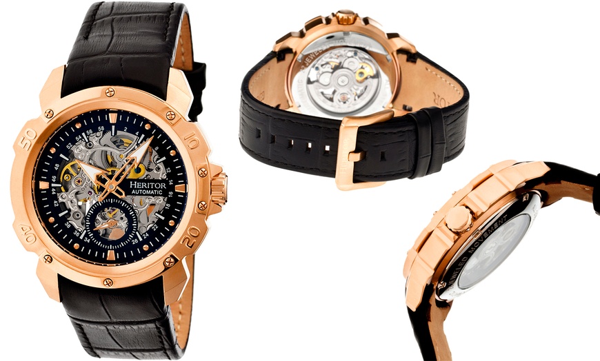 Image 9: Heritor Conrad Men's Watch