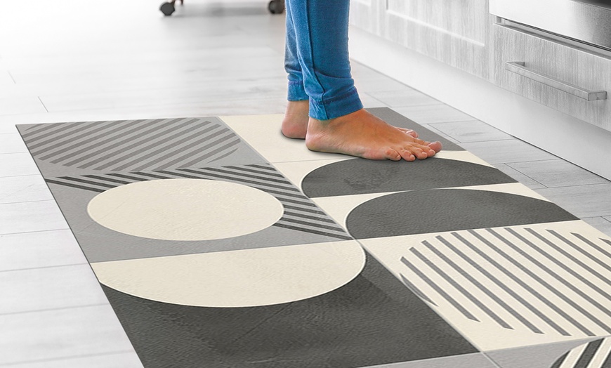 Image 8: Alfombra larga estampada de PVC con impresión digital