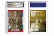 Michael Jordan R/W/B & Kobe Bryant EX-2000 Black Gold NBA Graded Rookie Cards - Second Medium