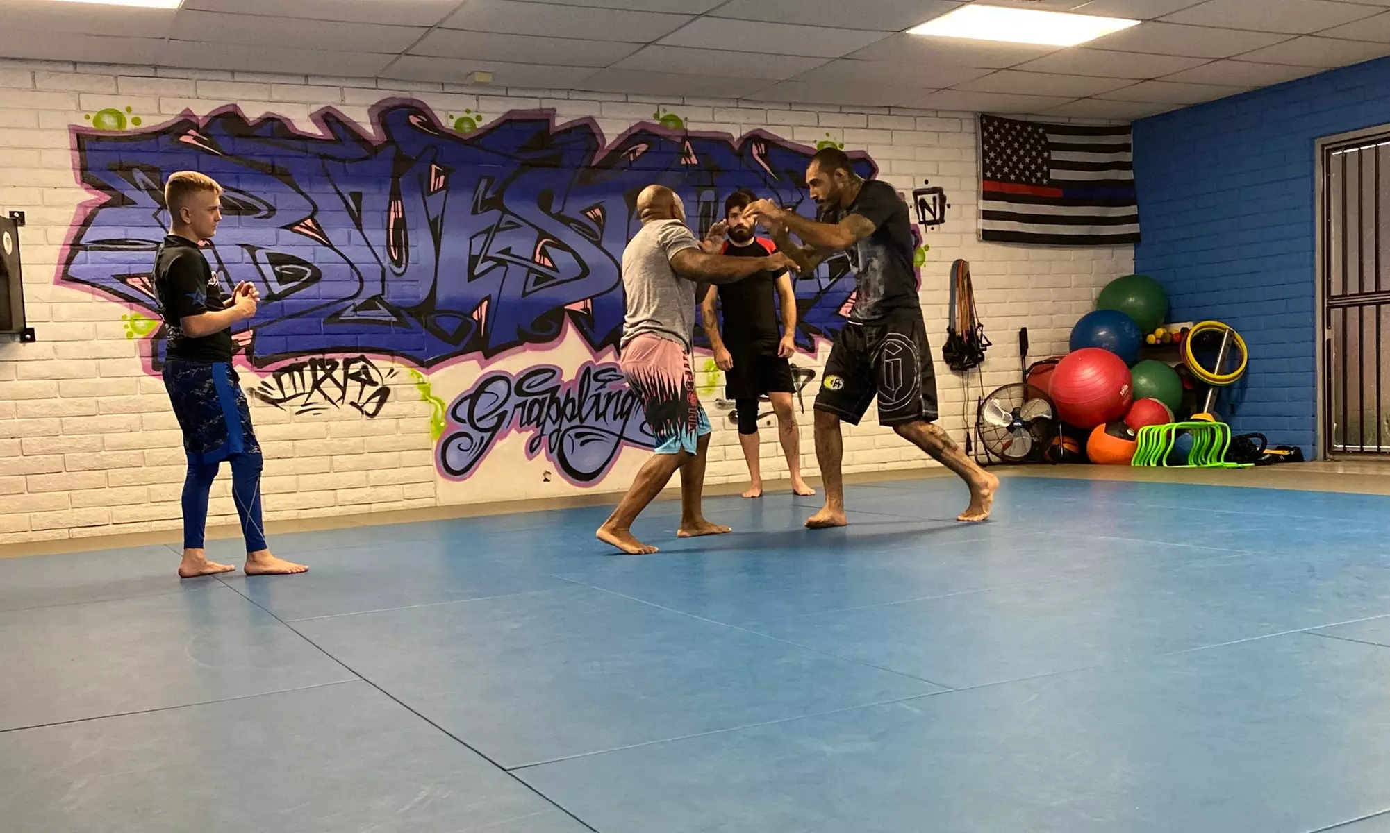 Up to 49% Off on Martial Arts Training at Bluestarr Grappling - Primary Image