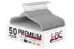 Non Slip Velvet Hanger with Metal Hook 30 or 50 Pack Closet Hangers by Lux Decor - Second Medium