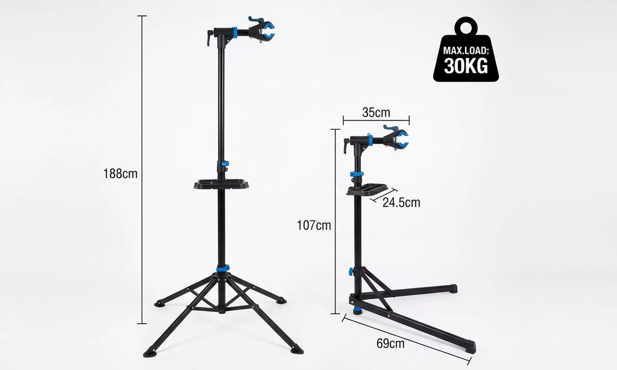 Soporte de reparación de bicicletas Shelter