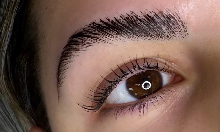 Image 1: Elevate Your Look with Lash Lift & Tint, Brow Lamination Options