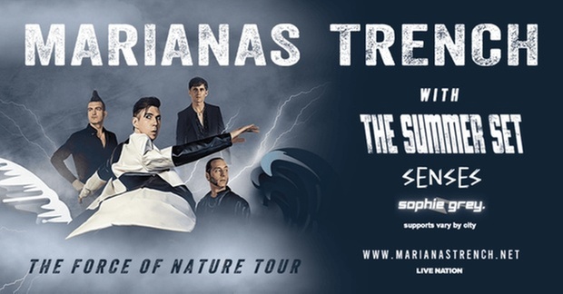 Marianas Trench - The Force Of Nature Tour – Up to 49% Off