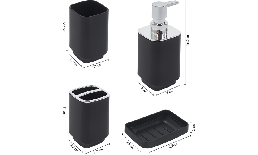 Image 32: Juego completo de 6 accesorios de baño