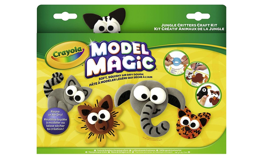 Image 4: Crayola Model Magic Jungle Kit
