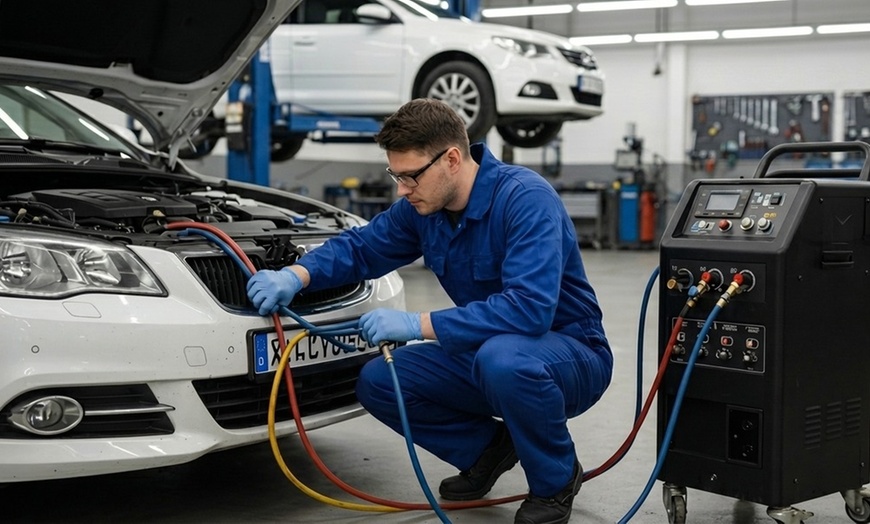 Image 2: A/C Performance, Safety Check or AC Service Freon/Flush, Vacuum & More