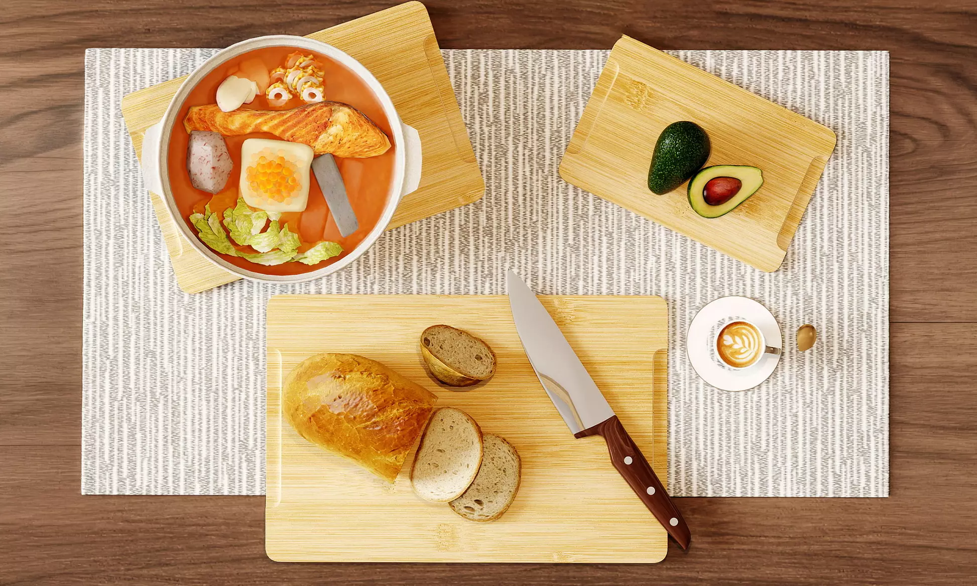 Toque Premium Bamboo Kitchen Collection