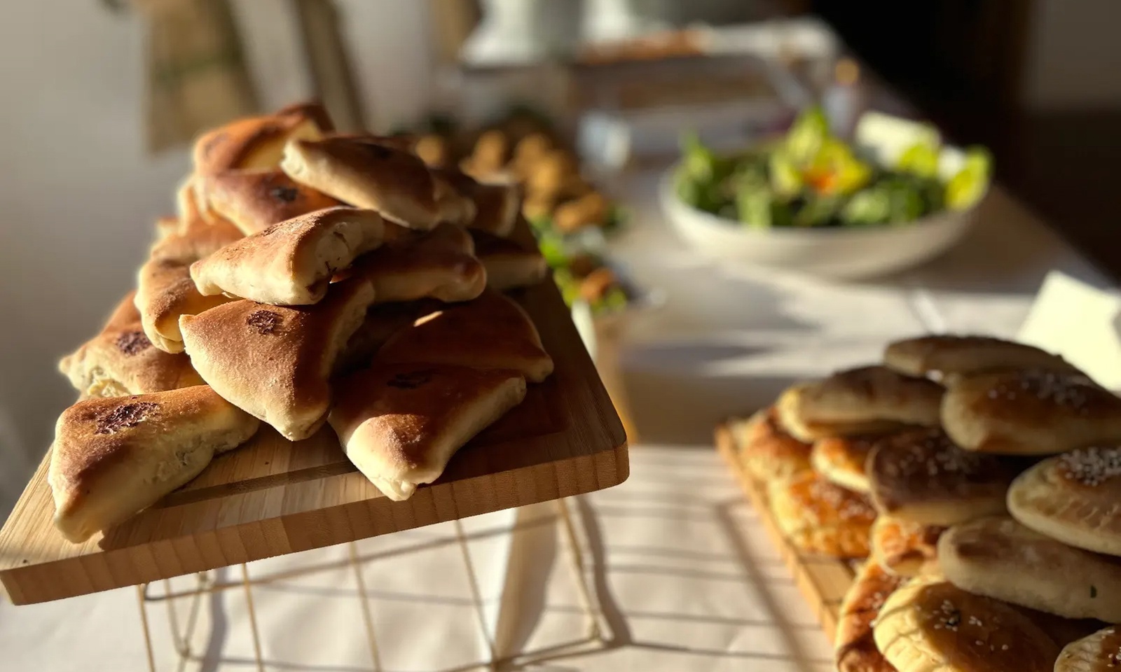 Orientalischer Brunch am Wochenende für 1, 2 oder 4 Personen 9-13 Uhr