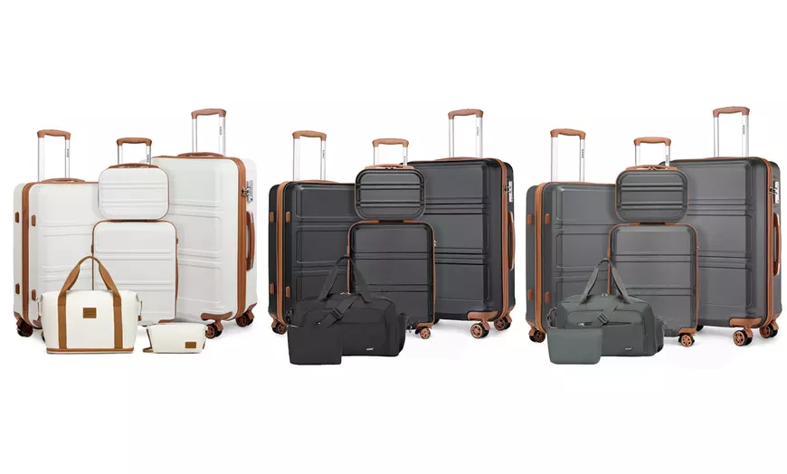 Image 1: KONO ABS Coffret de valises rigides (6 pièces)