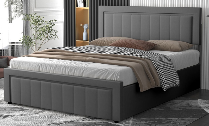 Image 9: Lit contemporain avec coffre de rangement Topeka, Kocoon