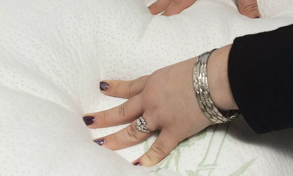 Bamboo Memory Foam Pillow with Removable Cover (1- or 2-Pack) - Image 4