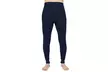 Men Winter Fleece Lined Elastic Thermal Black Long Legging Underwear Pants - Second Medium