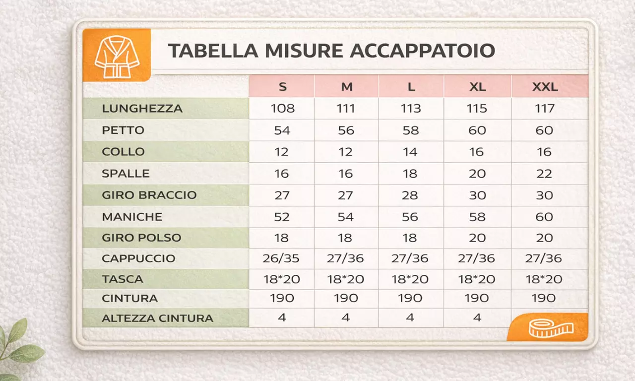 Peignoir mixte Co.Ingros.Tex en 100% coton