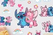 Autocollants muraux inspirés de l'univers Lilo & Stitch, modèles au choix - Second Medium