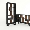 Image 20: Multi-Position Designer Bookcase