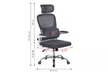 Chaise de bureau ergonomique avec support pour le dos, coloris au choix, livraison offerte - Image 3