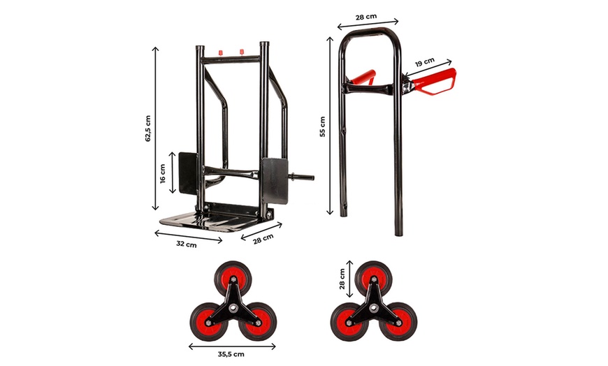Image 5: Carrello portapacchi con ruote